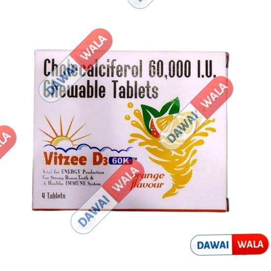 Vitzee D3 60K Tablet Orange