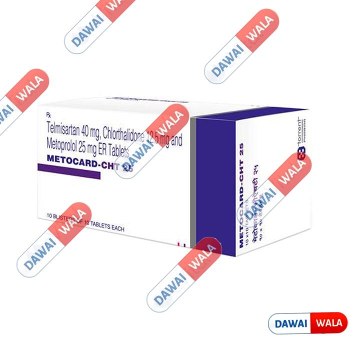 Metocard Cht 25 Tablet