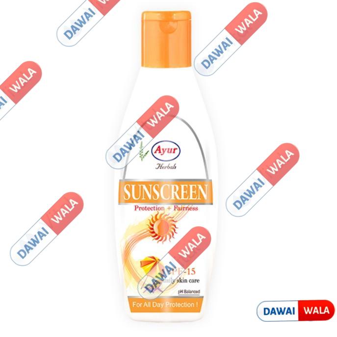 Ayur Sunscreen Lotion SPF 15