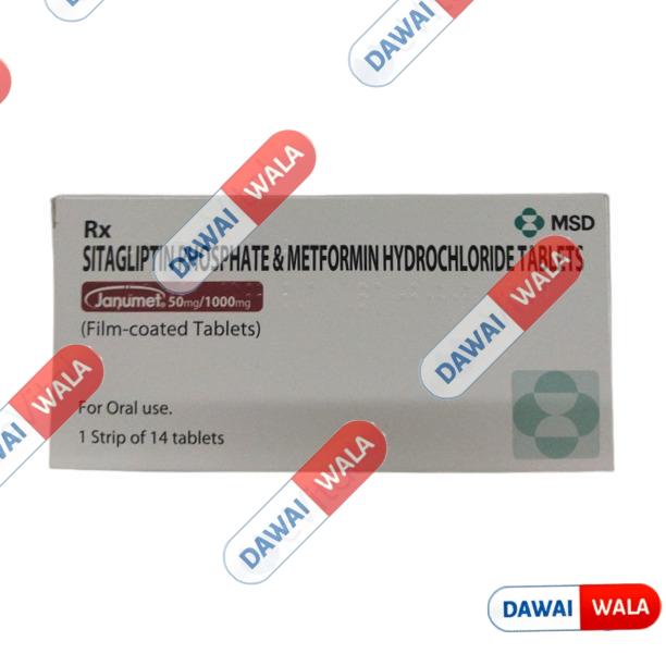 Janumet 50mg/1000mg Tablet