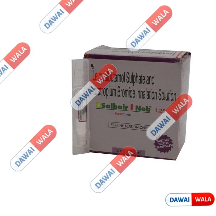 Salbair I Neb 1.25 Transpules