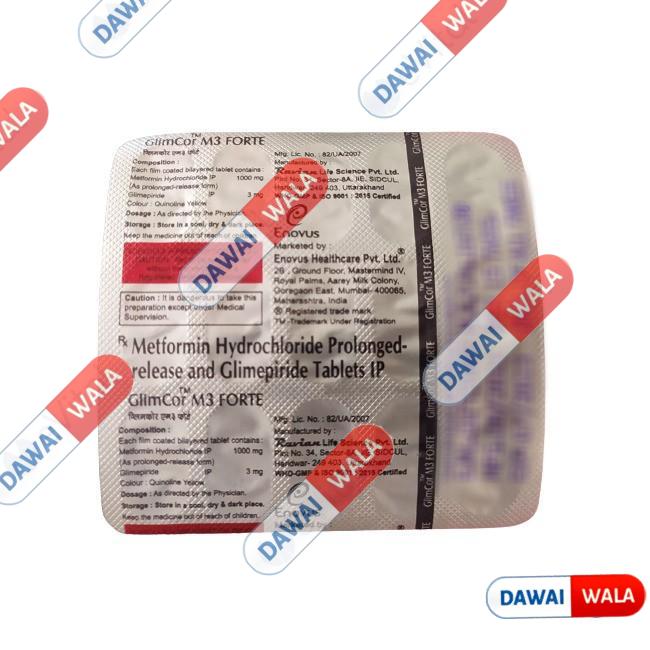 GlimCor M3 Forte Tablet