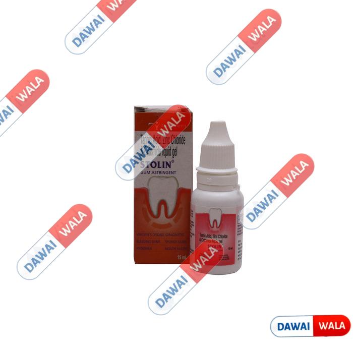 Stolin Gum Astringent for Bleeding Gums & Mouth Ulcers