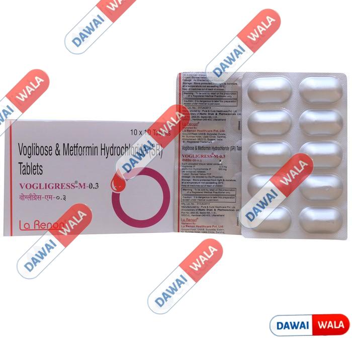 Vogligress-M-0.3 Tablet