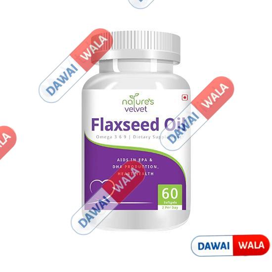 Natures Velvet Flaxseed Oil Capsule