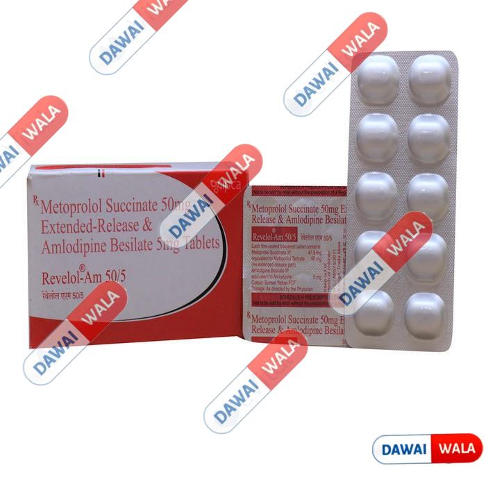 Revelol-AM 50/5 Tablet