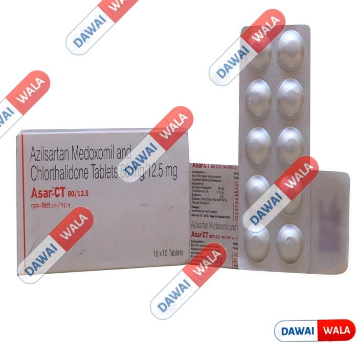 Asar-CT 80/12.5 Tablet