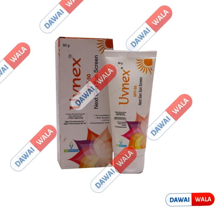 Uvnex Spf 50 Sunscreen Gel