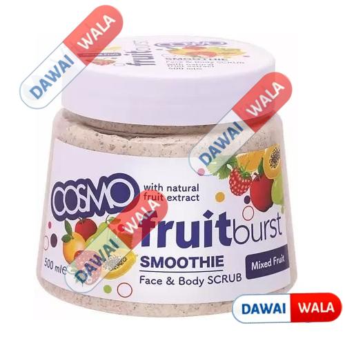 Cosmo Fruit Burst Smoothie Mixed Fruit Face & Body Scrub