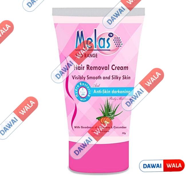 Melas Hair Removal Cream Aloevera & Cucumber