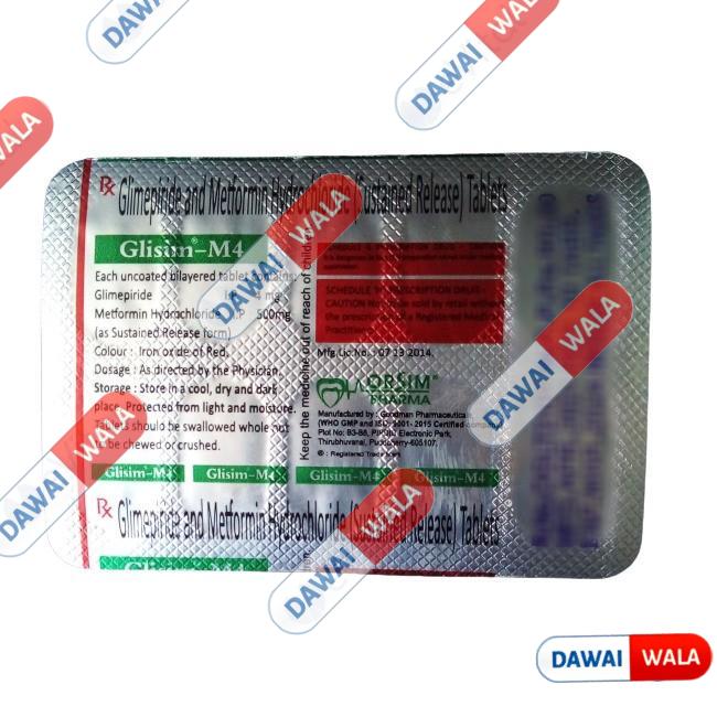 Glisim-M4 Tablet