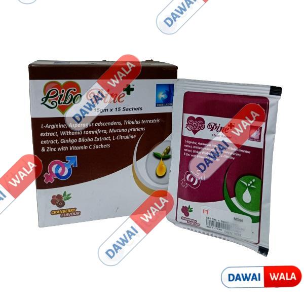 Libo Pine Plus Sachet Cranberry Flavour