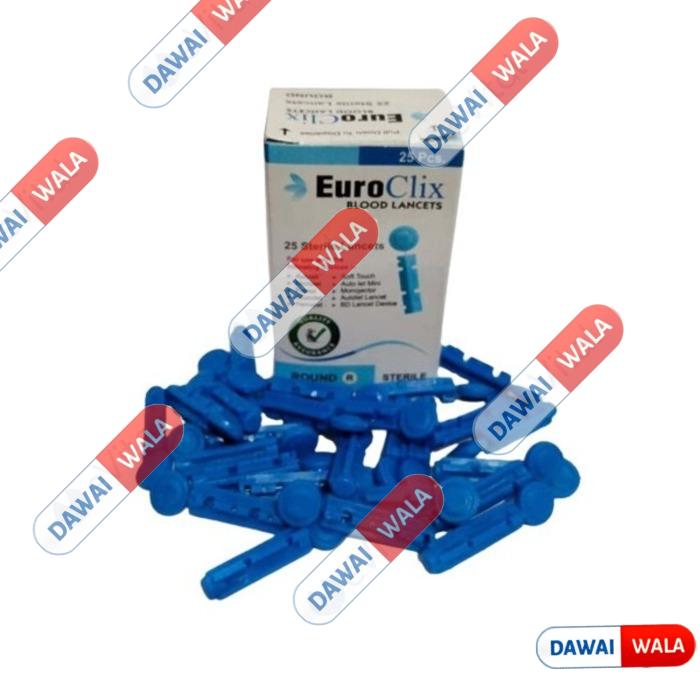 Euroclix Blood Lancets Round