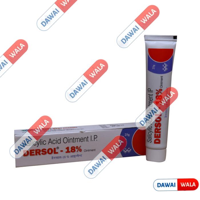 Dersol 18% Ointment