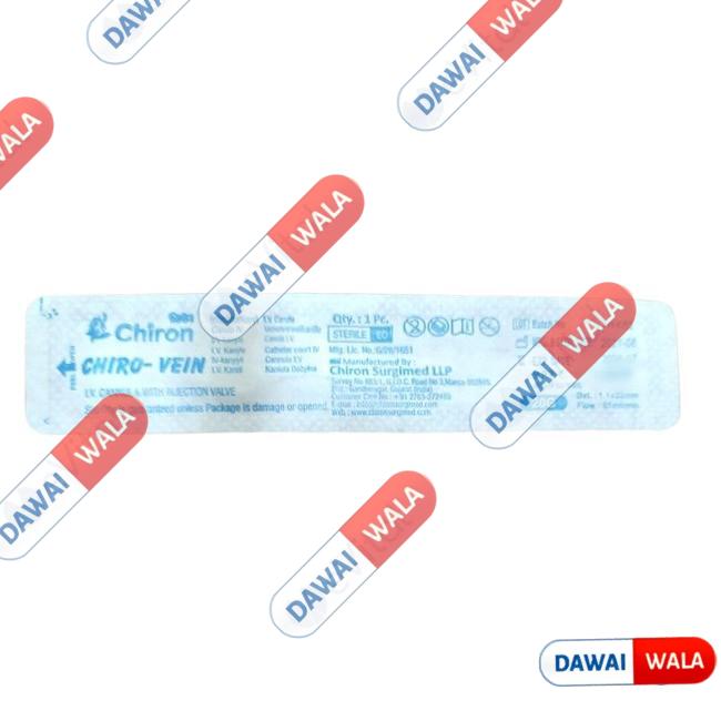 Chiro-Vein 20G Cannula With Injection Valve