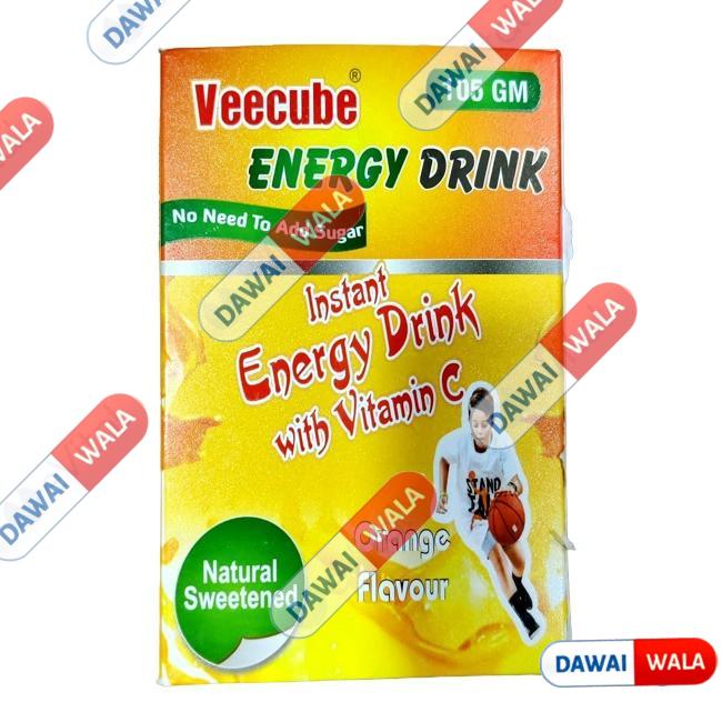 Veecube Energy Drink Vitamin C Orange