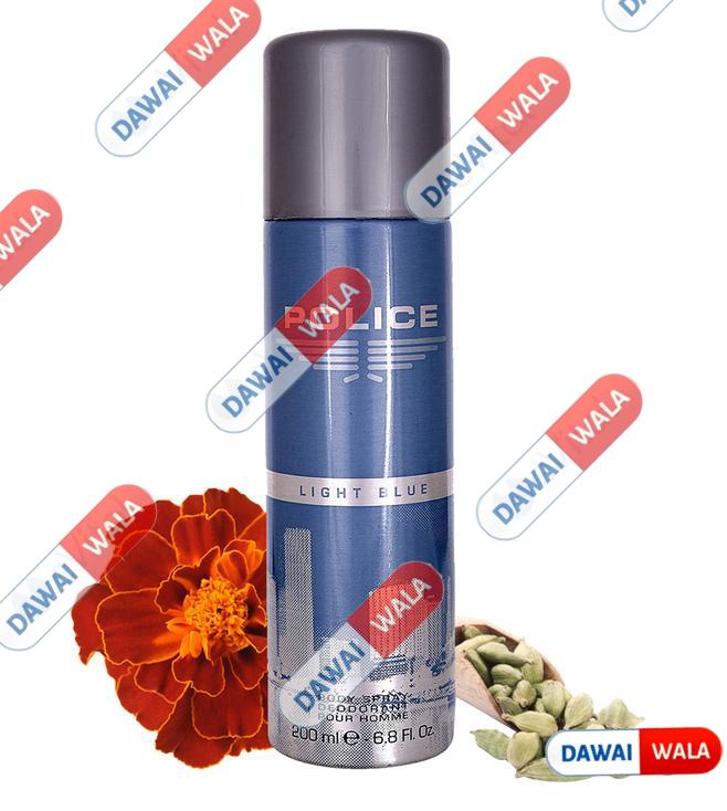 Police Light Blue Deodorant Spray
