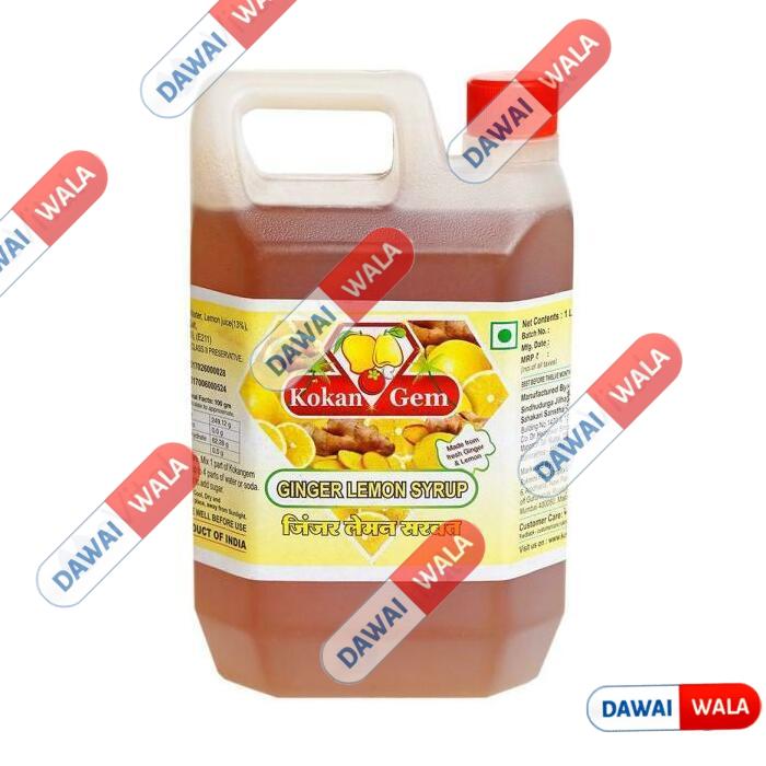Kokan Gem Ginger Lemon Syrup
