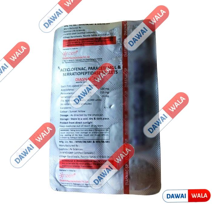 Diasnac-SP Tablet