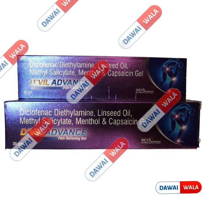 D'Vil Advance Pain Relieving Gel