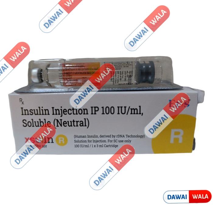 Xsulin R 100IU Cartridge