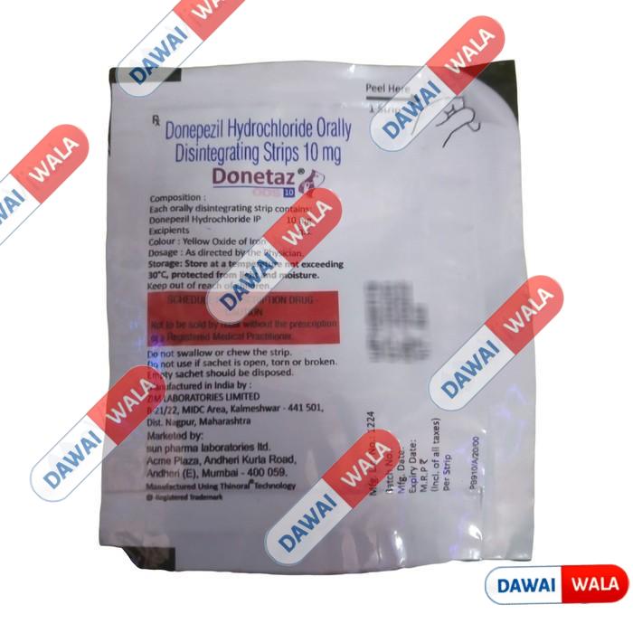 Donetaz ODS 10 Orally Disintegrating Strip