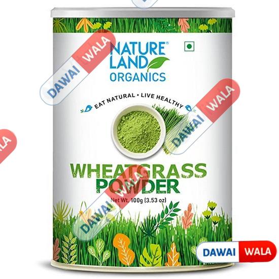 Nature Land Organics Wheatgrass Powder