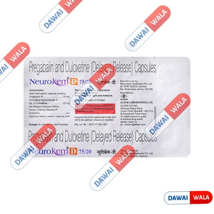 Neurokem D 75/20 Capsule