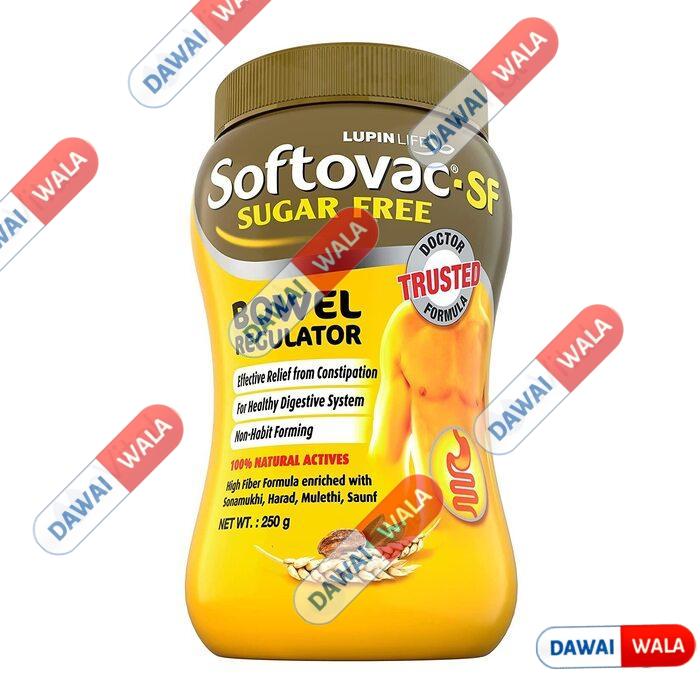 Softovac -SF Bowel Regulator Powder | For Constipation, Digestion & Liver Care | Stomach Care | Sugar-free