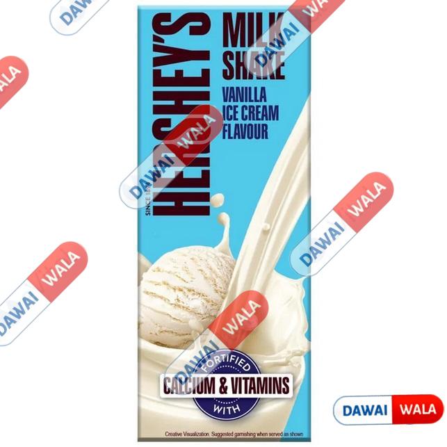 Hersheys Vanilla Ice Cream Milk Shake