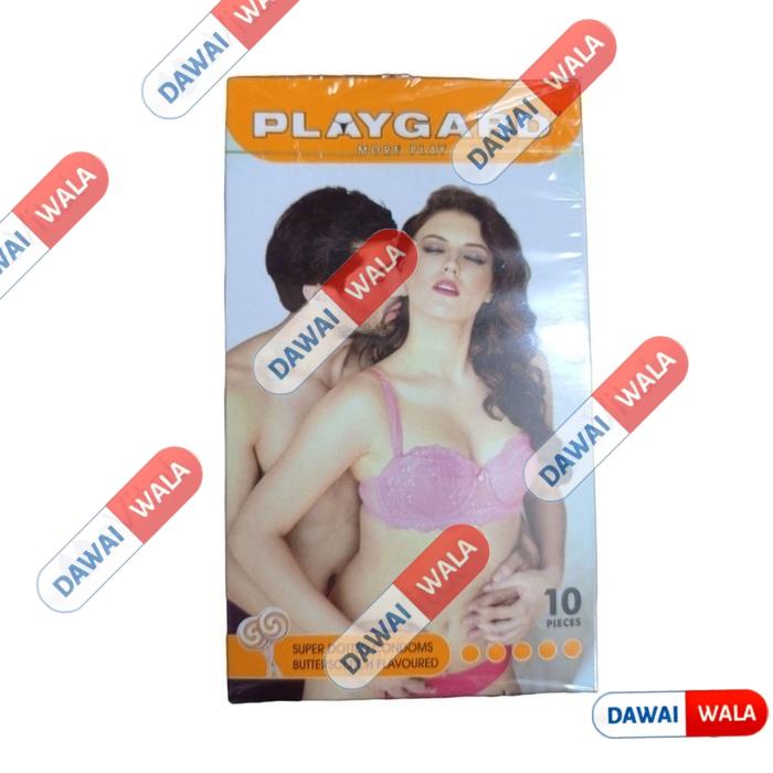 Playgard Butterscotch Super Dotted Condom