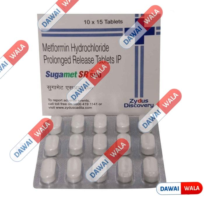 Sugamet SR 500 Tablet