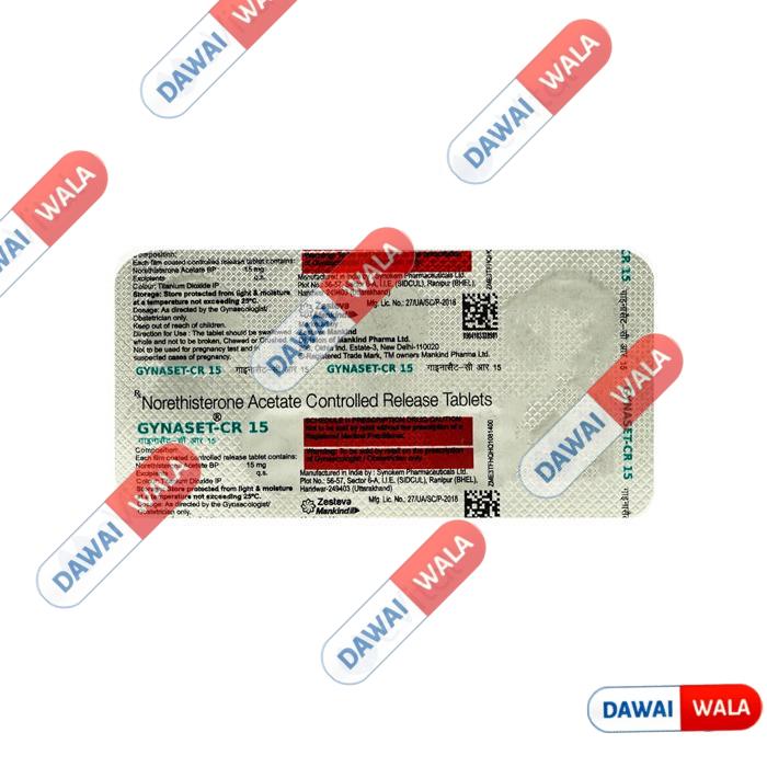 Gynaset-CR 15 Tablet