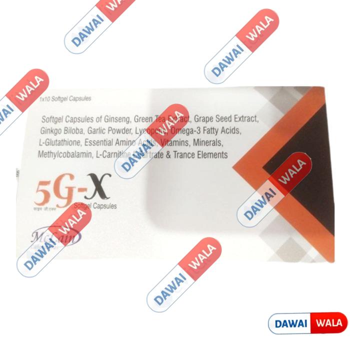 5G-X Softgel Capsule
