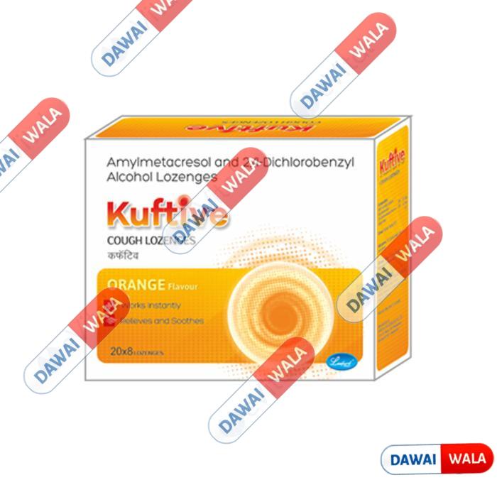 Kuftive Cough Lozenges Orange