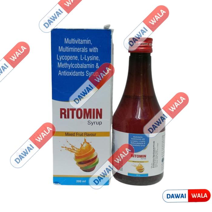 Ritomin Syrup Mixed Fruit