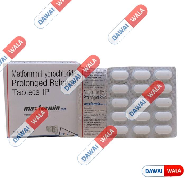 Maxformin 750 Tablet PR