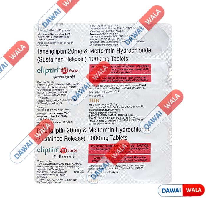 Eliptin M Forte Tablet SR