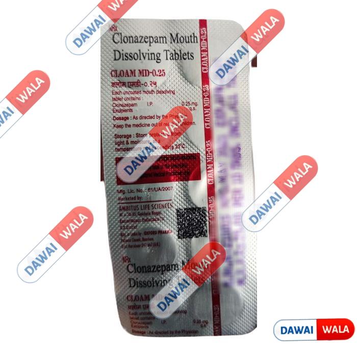 Cloam MD-0.25 Tablet