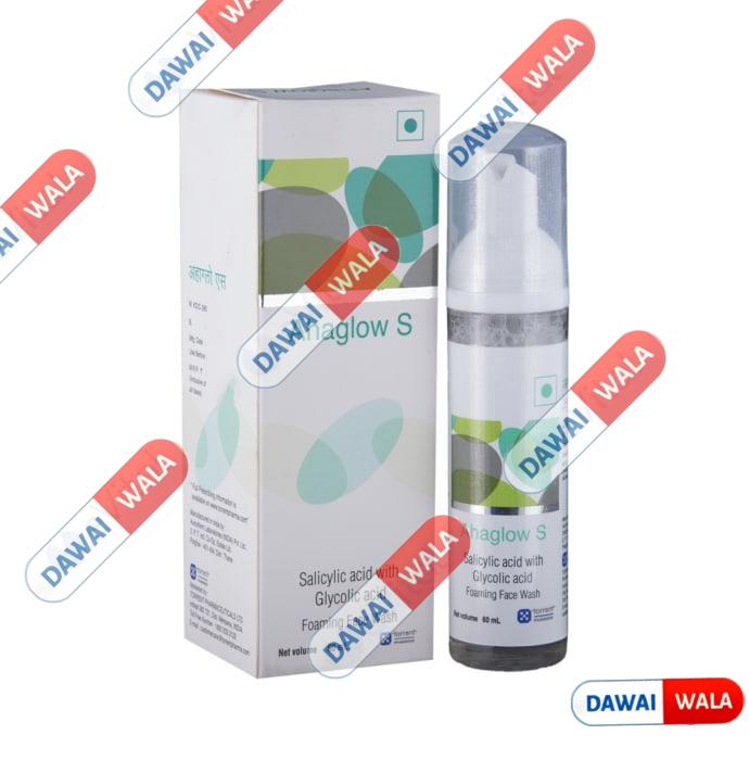 Ahaglow S Foaming Face Wash with Salicylic & Glycolic Acid