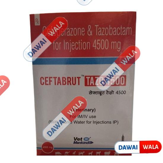 Ceftabrut Tazo 4500 Injection