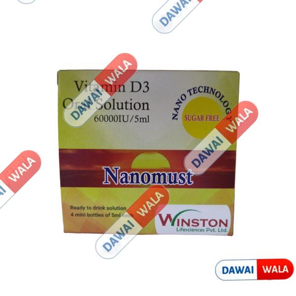 Nanomust Oral Solution Sugar Free