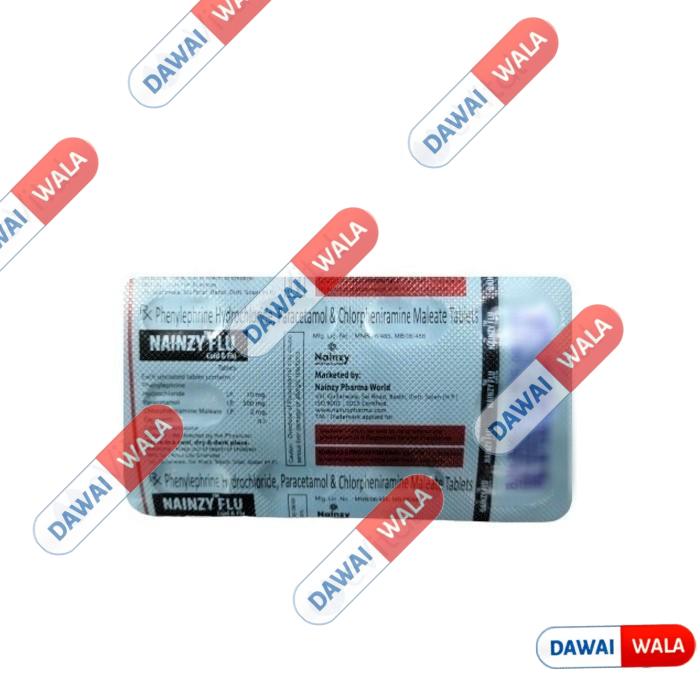 Nainzy Flu Cold & Flu Tablet