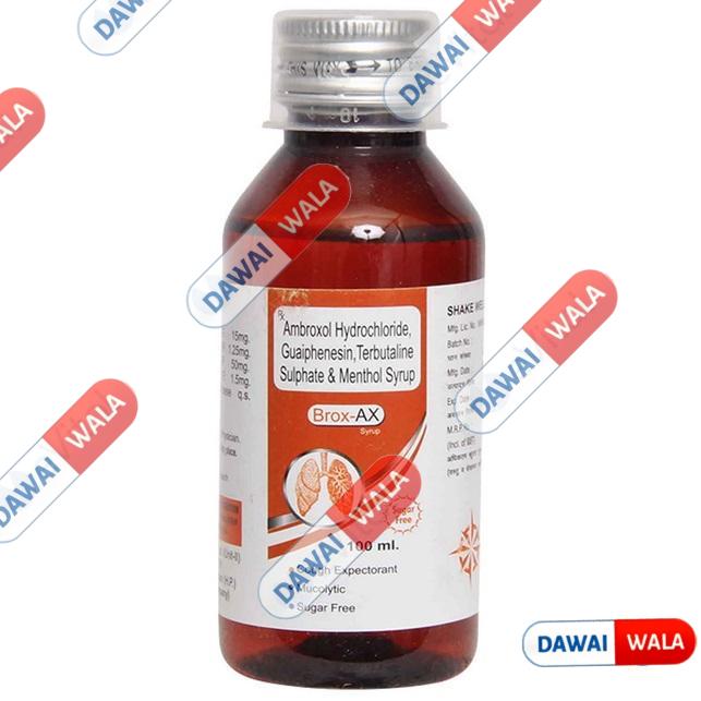 Brox-AX Syrup Sugar Free