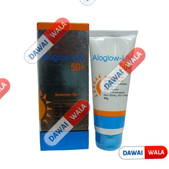 Aloglow-Uv Sunscreen Gel 50+