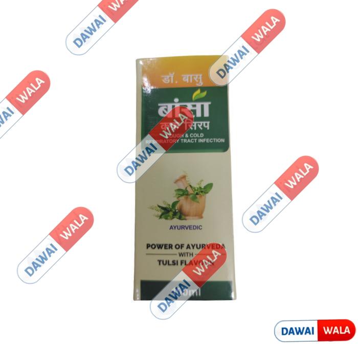 Dr Basus Bansa Cough Syrup Tulsi