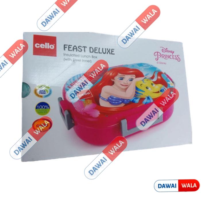 Cello Feast Deluxe Lunch Box D.Pink