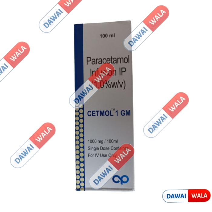 Cetmol 1 GM Infusion