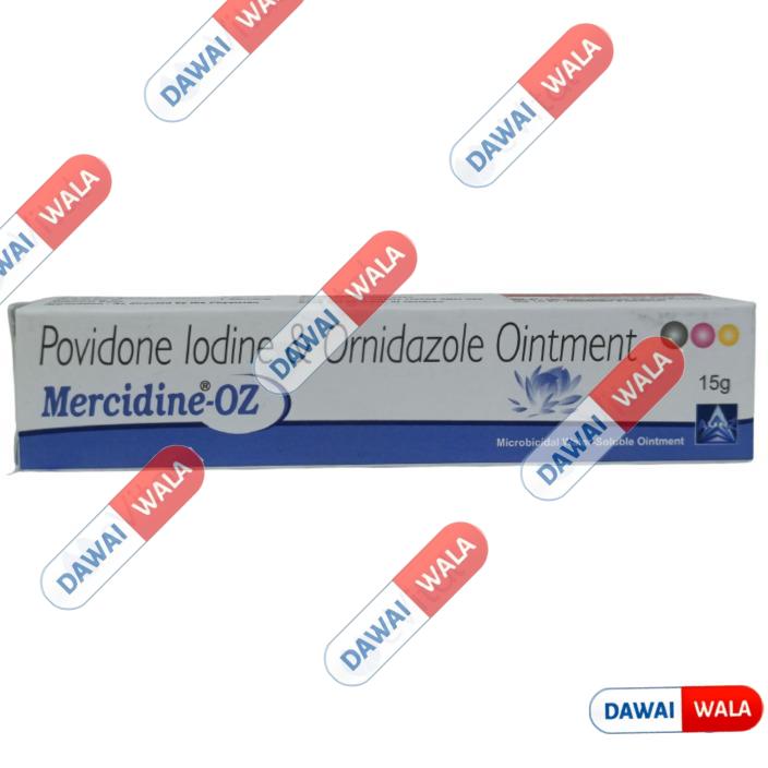 Mercidine-OZ Ointment
