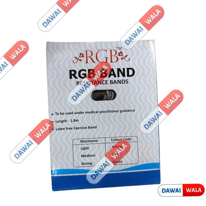 RGB Resistance Band Black (1.8m)